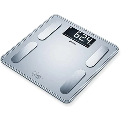 Immagine di Beurer BF 405 Bilancia pesapersone digitale Portata max.=200 kg Bianco con Bluetooth