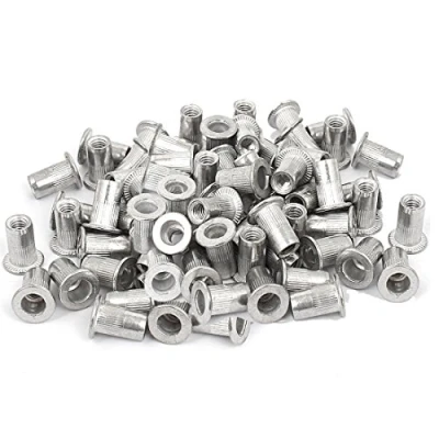 Immagine di VEDA® dadi rivettati in alluminio M5 x 0,8, rivetti ciechi 50 pezzi
