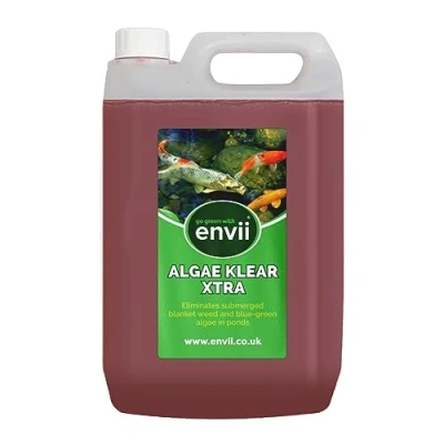 Immagine di Envii Algae Klear Xtra Trattamento anti alghe per laghetti, elimina le filamentose velocemente 5L