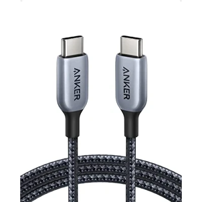 Immagine di Cavo Anker 765 da USB C a (140 W 180 cm), 2.0 per ricarica rapida MacBook Pro 2021, iPad Pro, Air 4, Samsung Galaxy S21, Pixel e altro