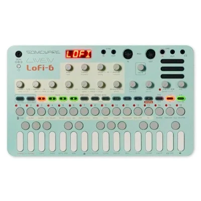 Immagine di Sonicware LIVEN Lofi 6 [Edizione limitata] Motore di campionamento retrò a kHz con modulo TUBE, sequencer 4 tracce, ricampionamento e taglio, 12 spooreffecten + 9 mastereffecten