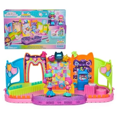 Immagine di Gabby&#039;s Dollhouse, L’Attico a Tema Feste della Casa delle Bambole di Gabby, Compatibile al Playset Bambole, Giocattoli per Bambine e Bambine, 3+ Anni