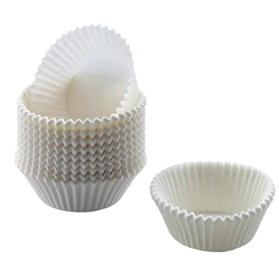 Immagine di ORIGINAL KAISER Confezione da 200 pirottini per muffin, colore bianco, misura piccola, 4,5 cm, muffin e ideali dolci salati