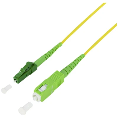 Immagine di Cavo LogiLink FPSLS10 Fibra ottica [1x Spina APC SC 1x LC APC] 9/125 µ Singlemode 10 m