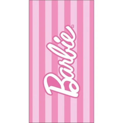 Immagine di Cerda Asciugamano da bagno Barbie per asciugare corpo e capelli bambini