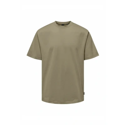 Immagine di Only &amp; Sons Onsfred RLX SS TEE NOOS Tshirt basic, Uomo, Taglia: Small, Desert taupe