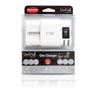 Immagine di Hahnel HL Unipal Plus Caricatore Universale, Bianco
