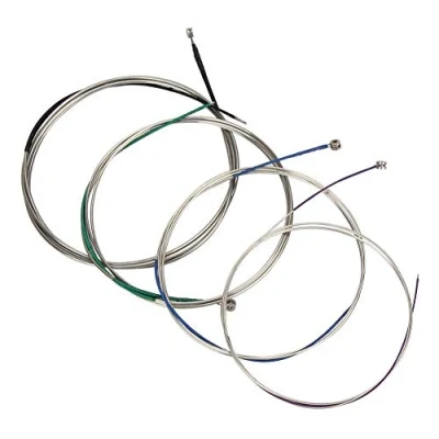 Immagine di Imelod Corde per violoncello Set completo (A D G C) Nucleo in acciaio universale con rivestimento nichel cromo estremità a sfera nichelata 4/4 3/4 1/2 1/4