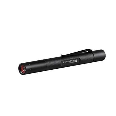 Immagine di Ledlenser P4X Torcia a penna LED, 120 lumen, messa fuoco regolabile, autonomia fino 20 ore, robusto alloggiamento inmetallo, portata luminosa di 80m, clip fissaggio, uso con 2 batterie AAA