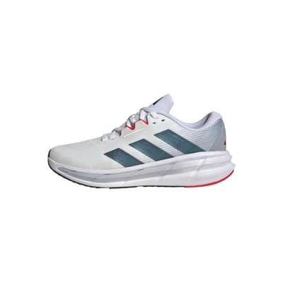 Immagine di adidas Questar 3 Running Shoes, Scarpe da Corsa Uomo, Cloud White/Core Black/Pure Ruby, 46 2/3 EU