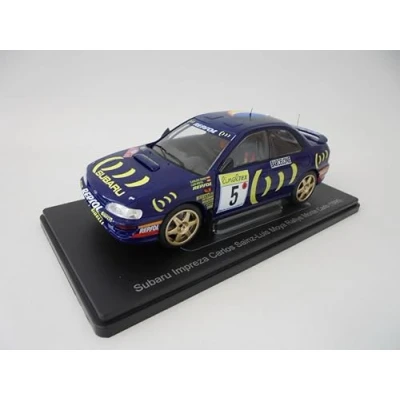Immagine di OPO 10 Auto in Miniatura 1/24 Compatibile con Subaru Impreza Carlos Sainz Rallye Monte Carlo (1995) Modellino VQJ182