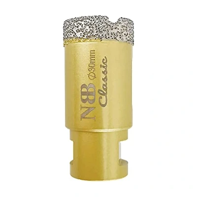 Immagine di NBB Punta a tazza diamantata con M14, tipo Classico d&#039;Oro,punta per foratura secco o ad umido su ceramica,piastrelle,granito,marmo,veloce,durevole, smerigliatrice angolare (1, 30mm)