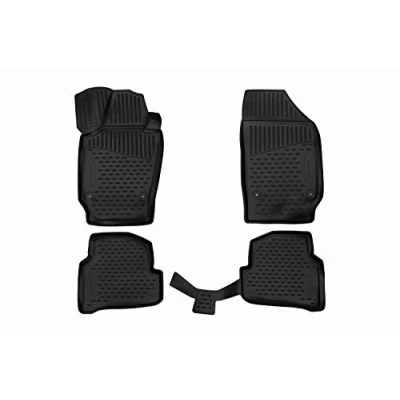 Immagine di Element tappetini in gomma 3D premium su misura adatti per SKODA Fabia, Mk4 (IV), 2021 &gt;, 4 pezzi.