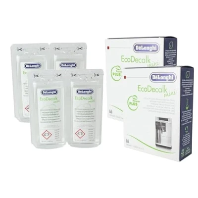 Immagine di DELONGHI EBY5513296011X2 EcoDecalk Mini 2 Pezzi in Totale 4 x 100 ml, 0.4 Litri, 0 Decibel, Alluminio