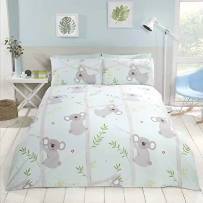 Immagine di Rapport Home Fun Koala Set Copripiumino, Policotone, Multi, Size: Double 200cm x