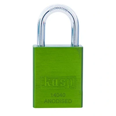 Immagine di Kasp K14040GRED Lucchetto, alluminio solido, 38 mm, verde