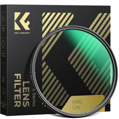 Immagine di K&amp;F Concept Nano X Filtro Polarizzatore Circolare 86mm CPL in Vetro Ottico con rivestimento a 28 strati per obiettivi