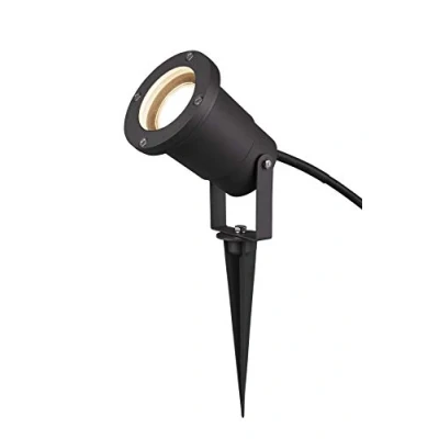 Immagine di Trio Leuchten Ubangi 800260142 Faretto esterno in alluminio pressofuso nero opaco, non incluso 1 GU10