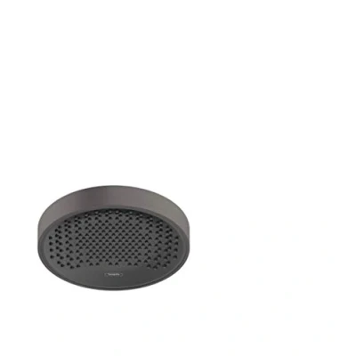 Immagine di hansgrohe Rainfinity Soffione doccia a pioggia risparmio idrico (250 mm, rotondo, 1 tipo di fascio), bronzo spazzolato