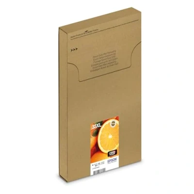 Immagine di Epson 33 Serie Arancia, Cartuccia Originale Getto d&#039;Inchiostro Claria Premium, Formato XL, Multipack 5 Colori, Confezione EasyMail