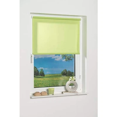 Immagine di K home Klemmfix Minirollo, 90 x 150 cm (Larghezza Altezza), Colore Verde Luce Diurna, Tessuto,