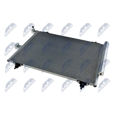 Immagine di NTY CCS CT 020 Condensatore con essiccatore Alluminio 595 R 134a LANCIA: Phedra, CITROËN: Jumpy II MPV, Van, C8, PEUGEOT: Expert 807
