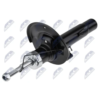 Immagine di NTY A CT 045 Ammortizzatore Assale anteriore Dx pressione del gas doppio tubo tipo McPherson Spina superiore, Collare inferiore