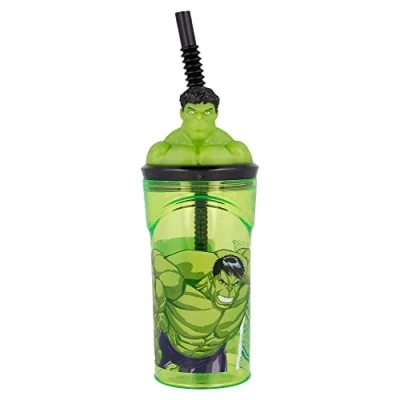 Immagine di STOR 3D FIGURITE Tazza 360 ML Avengers Fumetto Eroi Hulk, Multicolore, 1 unità (Confezione da 1)