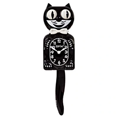 Immagine di Kit Cat Klock, Orologio Classico Nero