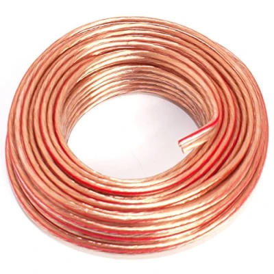 Immagine di SeKi Cavo per altoparlante, 2 x 1,50 mm2, 10 m, trasparente, CCA