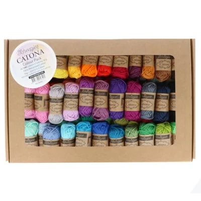 Immagine di Scheepjes Catona Colour Pack 109 x 10 Gram (1 Box)