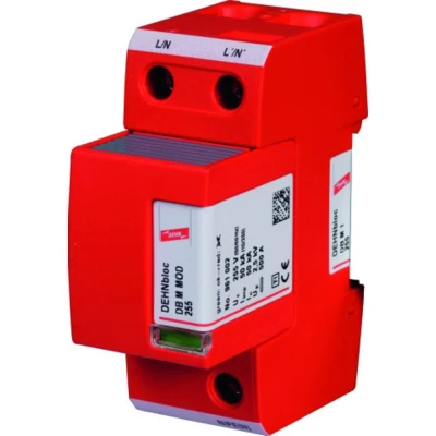 Immagine di DEHN 961120 DB M 1 255 Scaricatore di sovratensioni Protezione da per: Armadi distribuzione 50 kA pz.
