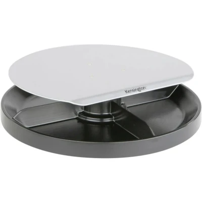 Immagine di Base girevole per monitor Kensington Spin Station Range Altezza: 5.7 fino a 8.2 cm Grigio