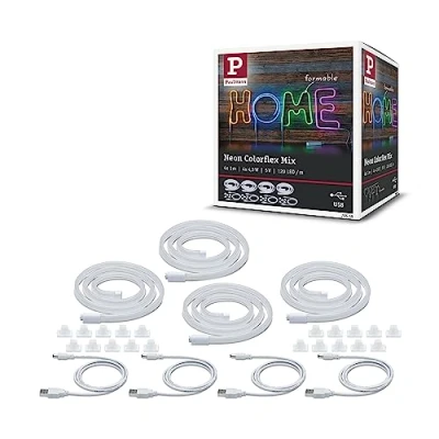 Immagine di Paulmann 70558 Striscia LED con spina 5 V 4 m 1 KIT