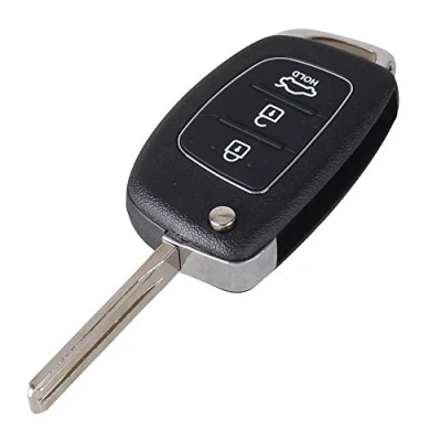 Immagine di Guscio Chiave per Hyundai Santa Fe Tucson i10 i20 i40 ix20 ix35 3 Tasti Telecomando