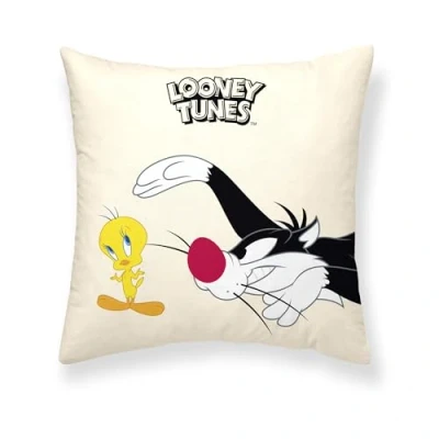 Immagine di BELUM federa per cuscino 100% cotone Looney Tunes S 45 x cm, morbido, di varie dimensioni, multicolore