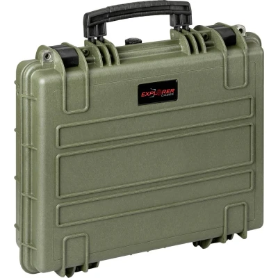 Immagine di Explorer Cases Valigetta portaoggetti outdoor 4412HL.G E green empty (L x A P) 45 35 13 cm Verde oliva