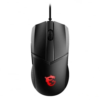 Immagine di MSI CLUTCH GM41 LIGHTWEIGHT V2 Gaming Mouse &#039;RGB, fino a 16000 DPI, bassa latenza, 65g, Frixion Free Cable, design simmetrico, OMRON Switches, NVIDIA REFLEX, Center