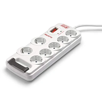 Immagine di Salicru SPS.SAFE 7 protezione da sovraccarico presa(e) AC 230 V 1,8 m Bianco