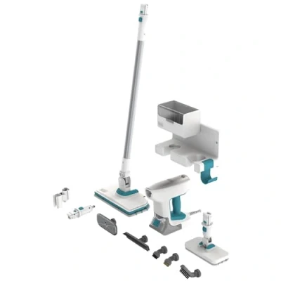 Immagine di BLACK+DECKER Steam Mop SteamSystem 1500W Multi Funzione con 10 Accessori, BHSM15FX10 QS