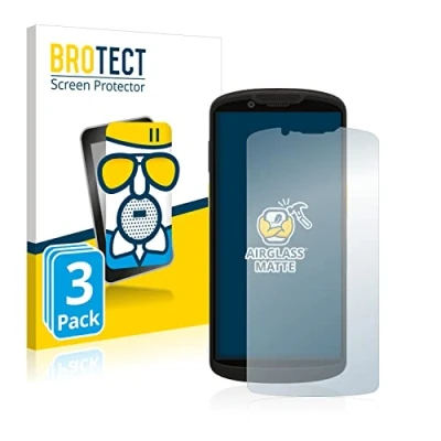 Immagine di brotect Pellicola Vetro Opaca per Zebra TC53 (3 Pezzi) Protezione Schermo [Anti Riflesso, Durezza 9H]