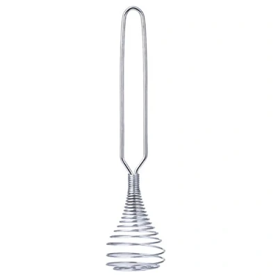 Immagine di Jufjsfy Frusta a Spirale Molla in Acciaio Frullino per Le Uova Sbattitore Manuale Latte Agitatore Frullatore Strumento frullare, sbattere, sbattere e mescolare