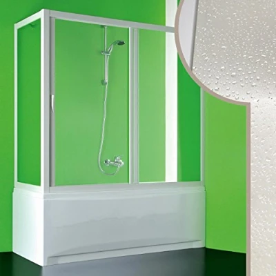 Immagine di Forte Box Doccia Sopravasca 70x160 CM in Acrilico MOD. Plutone con Apertura Centrale
