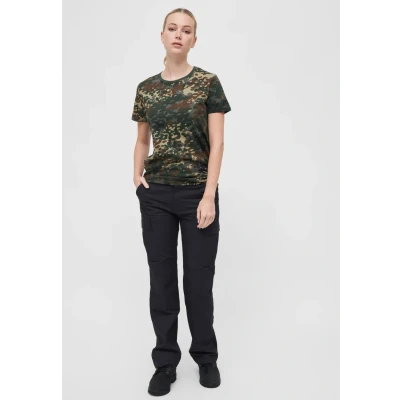 Immagine di Brandit Tshirt con stampa, Donna, Taglia: XXL, Flecktarn
