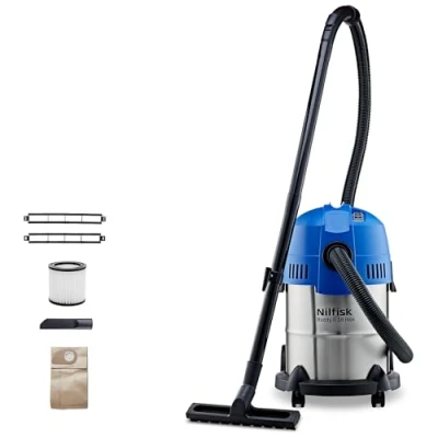 Immagine di Nilfisk BUDDY II 18L INOX EU 18451129 Aspiratutto 1200 W 18 l