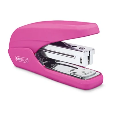 Immagine di Rapesco 1384 X5 25ps Cucitrice da Tavolo, Cuce fino a 25 Fogli, Fucsia