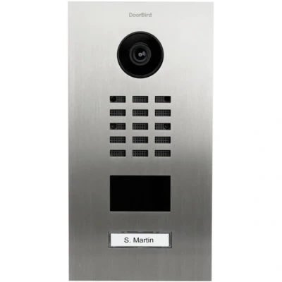 Immagine di DoorBird D2101V Video citofono IP LAN Unità esterna Acciaio inox V2A (spazzolato)