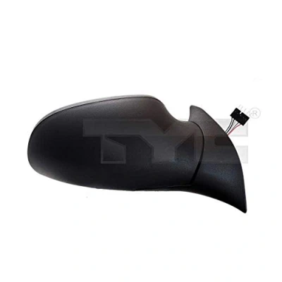 Immagine di specchio retrovisore esterno Tyc 321 0002 Sx nero asferico, termico, per regolazione elettrica MERCEDES BENZ: Classe A