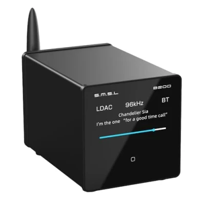 Immagine di SMSL B200 Ricevitore decoder Bluetooth 5.1 Preamplificatore audio CS43131 Chip Uscita RCA ottica coassiale Ingresso USB Utilizzo con DAC,amplificatore,diffusore attivo