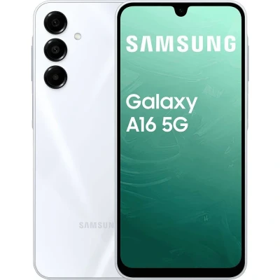 Immagine di Samsung Galaxy A16 5G, Smartphone Android 14, Display Super AMOLED 6.7&quot; FHD+, 4GB RAM, 128GB, Batteria 5.000 mAh, Resistenza IP54, memoria espandibile fino a 1.5TB, Light Gray [Versione Italiana]